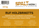 Spaltwerk RUF Holzbriketts – 10 kg Paket
