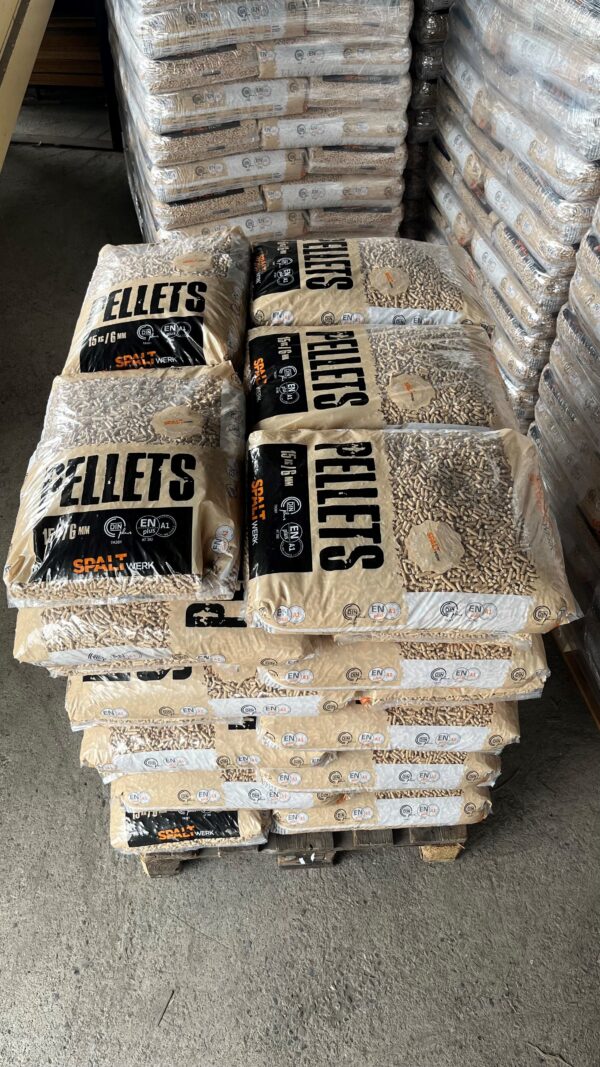 Spaltwerk En plus A1 Pellets 15kg im Sack – Bild 2
